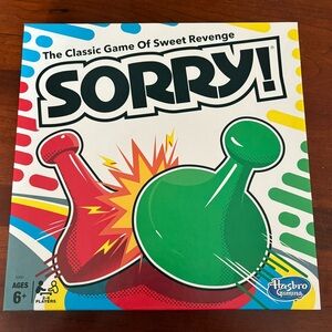 Sorry! Board Game - Red and Green